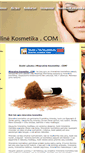 Mobile Screenshot of mineralinekosmetika.com